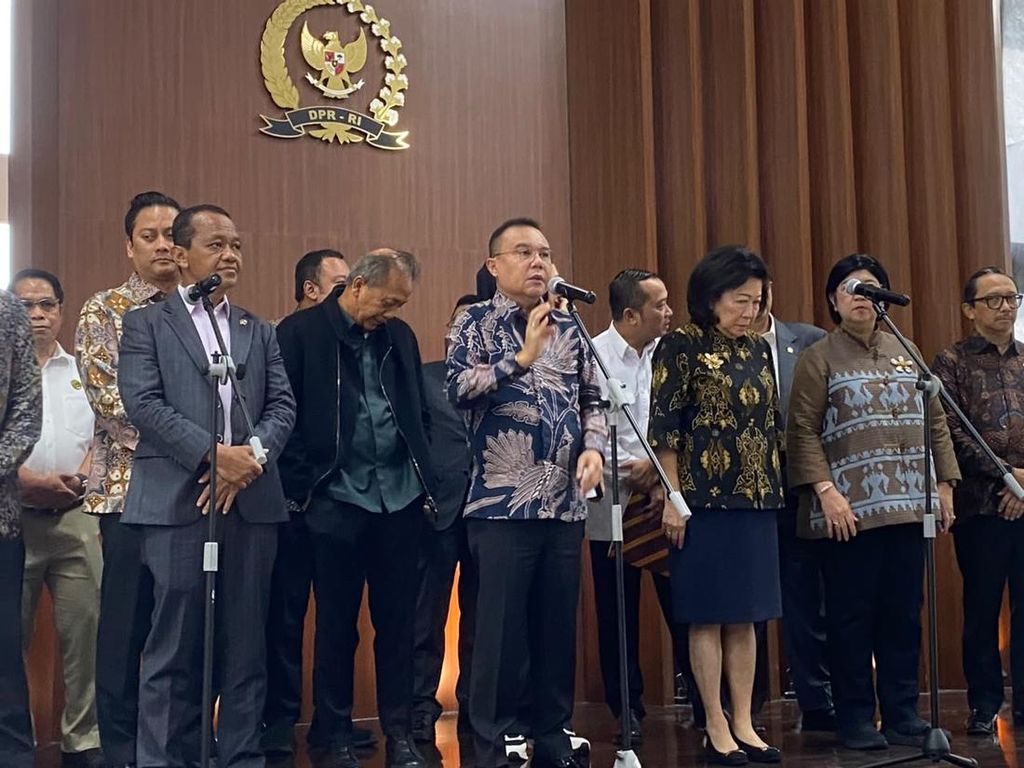 Dasco Pimpin Rapat Koordinasi dengan Pemerintah, Bahas Mitigasi dan Stabilitas